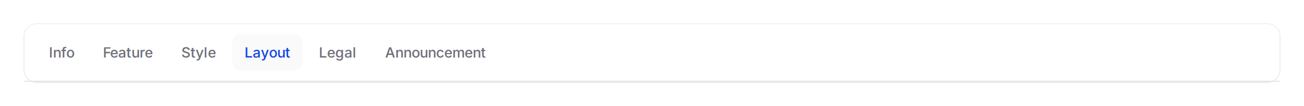 All tabs shown â click Layout to proceed