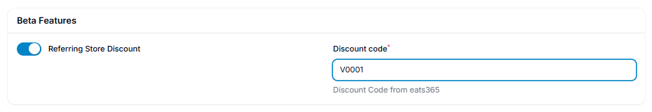 Side by side showing Pixalink and Eats365 voucher codes must match