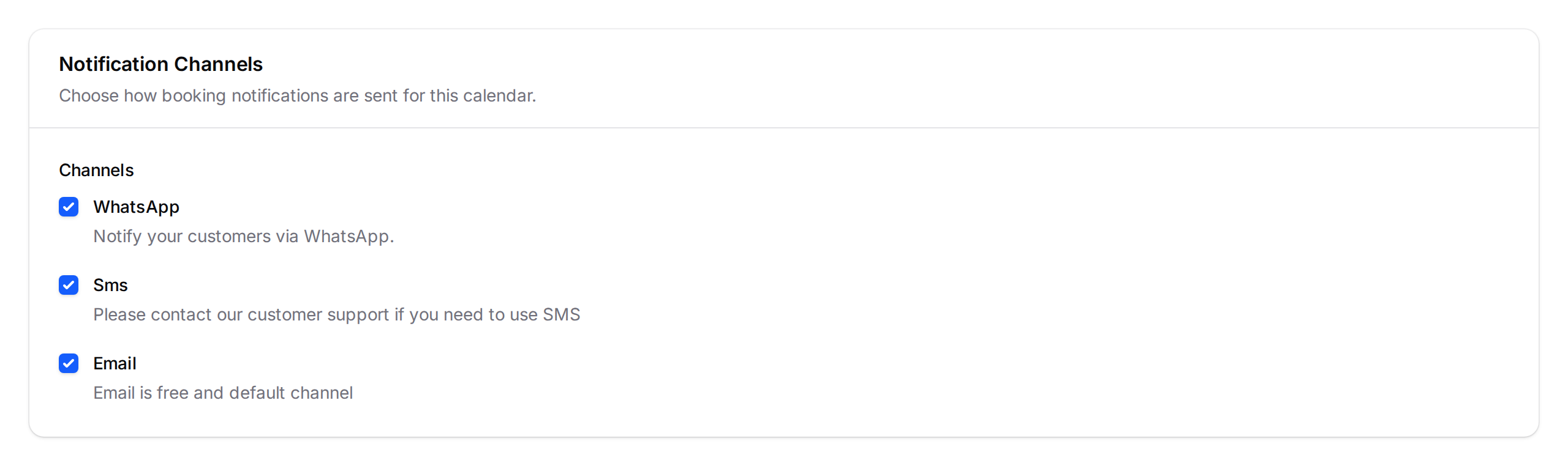 Step 7: The Notifications tab showing Email checked as a notification channel